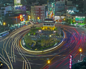 新竹東城門車潮