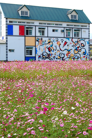 美濃波斯花海民宅