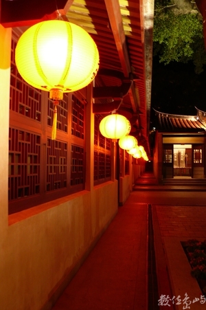 金門總兵署左邊長廊