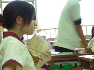 很熱是不是呀!!