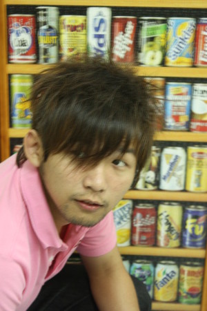 故意讓後面模糊