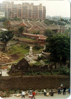 整建中的板橋林家花園