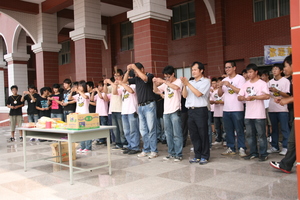 每次活動前的大拜拜~